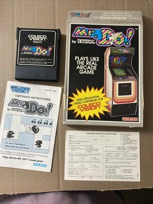 Mr. Do (Colecovision, 1983) CIB Complete In Box W Manual COLECO - Image 1 of 4