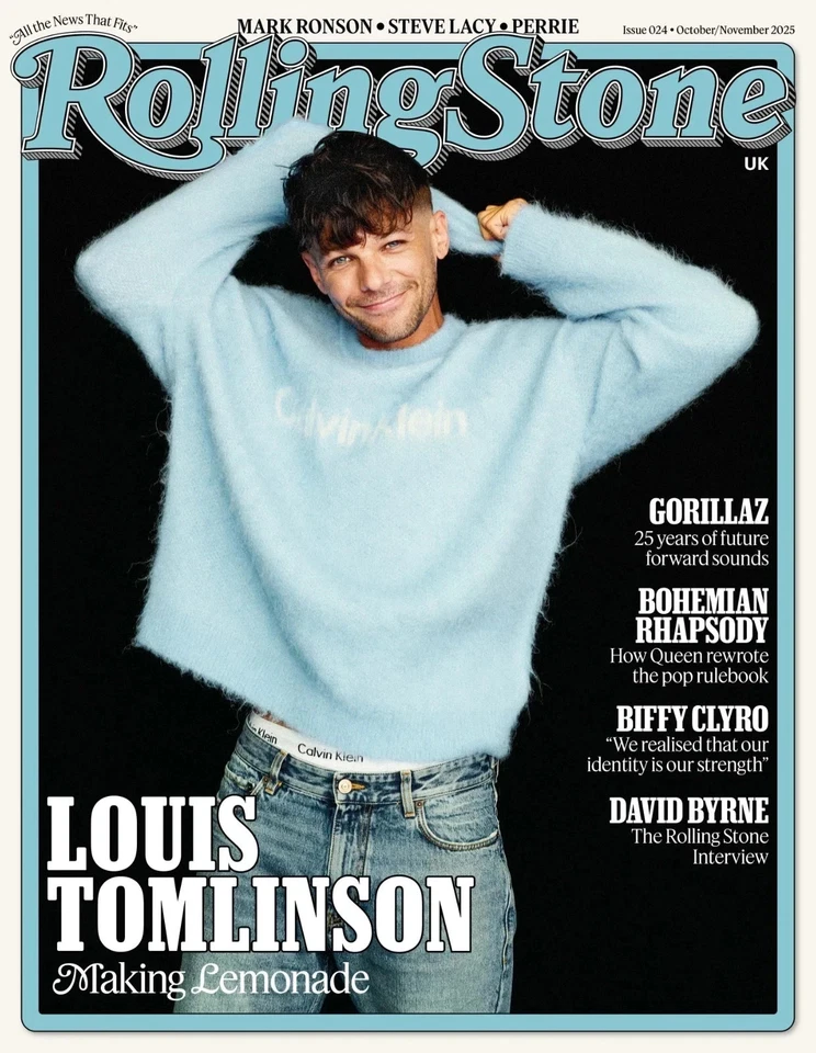 Rolling Stone Magazine Issue 24, Louis Tomlinson, 1D One Direction, Oct/Nov 2025