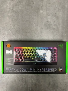 Razer BlackWidow V3 Mini HyperSpeed – 65% Wireless RGB Keyboard, Yellow Switches - Picture 1 of 8