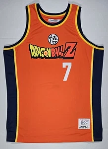 Headgear Classics Dragonball Z Universe 7 Men’s Basketball Jersey Orange 3XL New - Picture 1 of 5