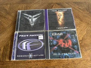 Fear Factory 4 CD Lot Remanuactue/Obsolete/Transgression/Soul Of A New Machine - Foto 1 di 3