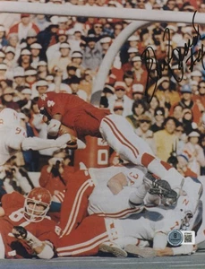 ELVIS PEACOCK OKLAHOMA SOONERS  BECKETT AUTHENTICATED  ACTION SIGNED 8x10 - Picture 1 of 1