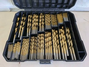 RESTPOSTEN! 230 tlg Titanium Bohrersatz Metallbohrer Spiral Bohrer Set HSS TIN - Bild 1 von 6
