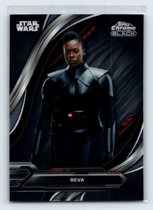 Reva 2024 Topps Chrome Black Star Wars #80 - Picture 1 of 2