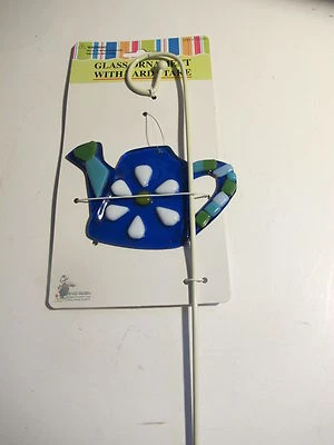 玻璃花园桩 柱子彩色玻璃装饰品。 形状各不相同。  漂亮。 — 第 1/4 张图片