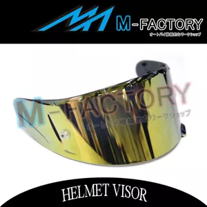 Accesorios para casco con cerradura de escudo de visera dorado para zapatos X-Fourteen X14 - Imagen 1 de 3