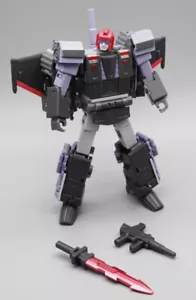 Deformable Blitzwing Black Triple Changers G1 MFT MS-28A Decepticon Kids Toy NEW - Picture 1 of 6