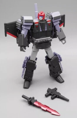 Deformable Blitzwing Black Triple Changers G1 MFT MS-28A Decepticon Kids Toy NEW - Image 1 of 4