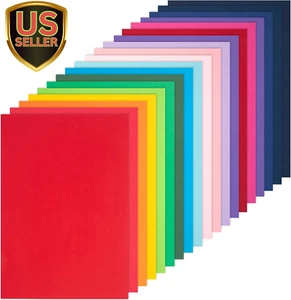 30 Sheets Colored Cardstock, 15 Colors Construction Paper Bulk for Scrapbook ... - Picture 1 of 1