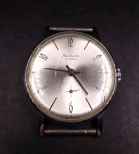 Reloj Pulsera Ruso Raketa (Paketa) De Colección Para Hombres Funcionando Raro Números Pares Dial - Imagen 1 de 13