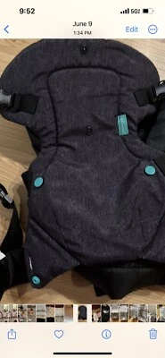 Infantino Flip Advanced 4-in-1 Convertible Carrier Newborn Baby Black  - Изображение 1 из 2