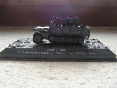 Sd.kfz.10/5  13. Luftwaffe Fefd.DIV Wolcgow (USSR) 1943  1/72 Altaya - Photo 1/4