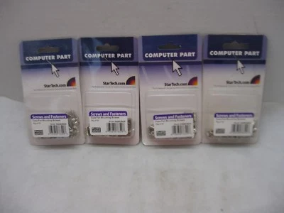 Star tech Case Fan Mounting Screws lot of 200 Brand New original packing  - Image 1 of 4