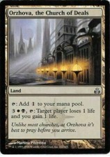 4 Orzhova, the Church of Deals - LP - Guildpact - mtg - 4x x4