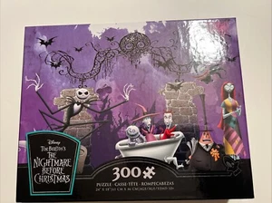 NEW Disney Nightmare Before Christmas 300 Piece Puzzle & Bonus Poster Jack Sally - Picture 1 of 9