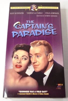 2002 THE CAPTAINS PARADISE 1953 VHS TAPE STARRING ALEC GUINNESS Foto 1 de 3