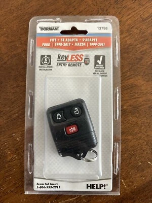 Mando a distancia de entrada sin llave Dorman 13798 Ford | 1998-2017 Mazda | 1999-2011 Foto 1 de 2