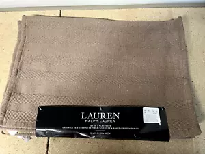 Ralph Lauren Home Placements Set Of 4 Brown Beige 13" x 19" C05 - Picture 1 of 4