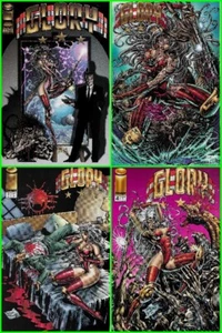 °GLORY Vol.1 #1 a 4 QUIÉN ESCRIBIÓ el LIBRO DE AMOR #1 a 4 de 4° Imagen de EE. UU. 1995 - Imagen 1 de 5