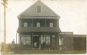 RPPC NY West Albany 1911 Store Front Albany County - Picture 1 of 2