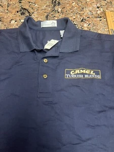 Camel Turkish Blends Cigarette Short Sleeve Medium Polo - Picture 1 of 5