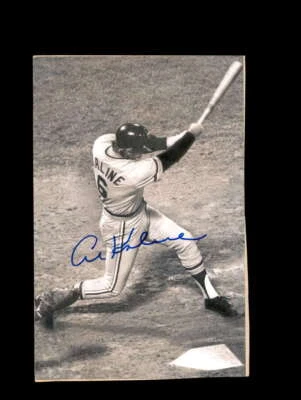 Al Kaline PSA DNA Signed 1974 9x6 Photo Autograph Tigers - Image 1 of 2