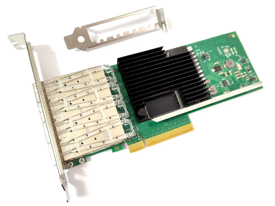 Intel X710-DA4 10GBe SFP+ Quad Port Server Adapter NIC PCIe x8 3.0 OEM - Bild 1 von 4