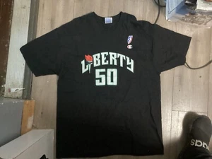 VTG 90s New York Liberty NY Rebecca Lobo WNBA Jersey T Shirt XL Champion new! - Picture 1 of 4