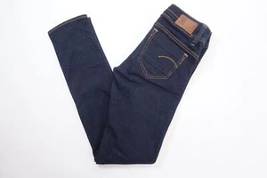 G-Star Midge Saddle Mid Straight WMN New Women's Jeans W26 L32 26/32 Dark Blue - Picture 1 of 7