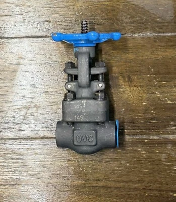 LOT of 12Ohio Valve Company 1/4" 800 Class GA800TE Gate Valve Threaded A105N-NEW - Image 1 of 4