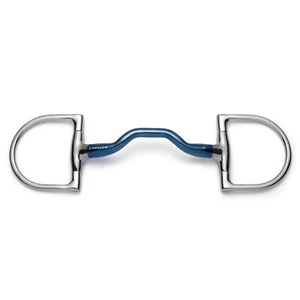 Cavalon Hunter D-Ring Low Port Mullen Sweet Iron Trense Bit - Bild 1 von 2
