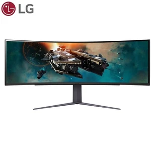 LG 49GR85DC Ultrawide Curved Monitor 49" 32:9 VA 5120 x 1440 1000R HDR10 - Picture 1 of 8