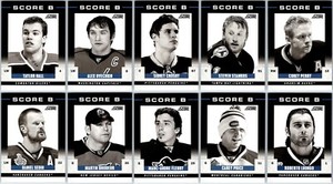 2011-12 PANINI SCORE B INSERT CARDS - PICK SINGLES - FINISH SET