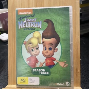 The Adventures Of Jimmy Neutron Boy Genius Season 3 DVD Brand New 2016 - Picture 1 of 3