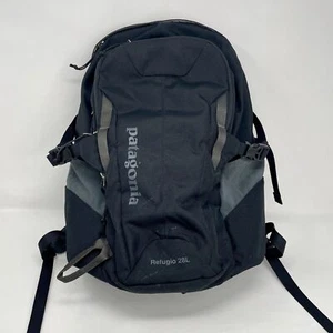 Patagonia Refugio 28L Zip Backpack Black Rucksack Outdoor Hiking Laptop Padded - Picture 1 of 11