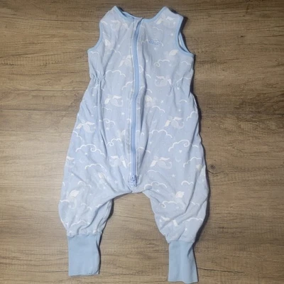 Saco de dormir Halo para niños pequeños estampado de dragón azul talla 2t Foto 1 de 4
