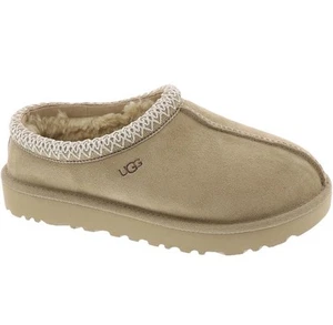 NIB UGG TASMAN MUSTARD SEED SUEDE SHEEPSKIN WOMEN'S SLIPPERS SIZE US 5/UK 3 NEW! - Picture 1 of 12