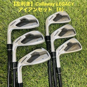 Callaway Legacy Forged Left Iron Set 6pcs 5-PW Carbon Shaft Flex R - Picture 1 of 8