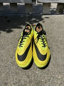 Nike Hypervenom Phantom 1 FG Soccer Cleats Sz 8.5 Vibrant Yellow/Volt Ice RARE - Picture 1 of 4