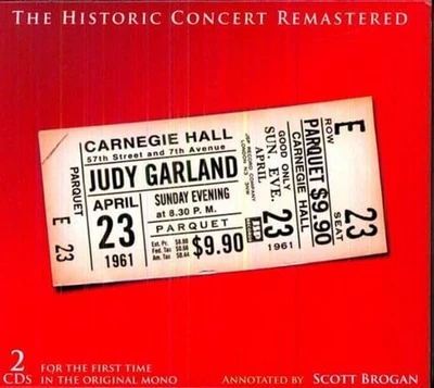 Judy Garland Historic Carnegie Hall Concert 2-CD Box Set NEW SEALED Remastered - Image 1 of 4