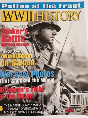 WORLD WAR II HISTORY MAGAZINE WINTER 2026 - 3RD ARMORED BATTLE WARSAW  PHOTOS - Image 1 of 3