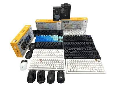 Lote de 22 - Teclados y ratones para juegos (Serie Steel, Logitech y más) *LEER Foto 1 de 4