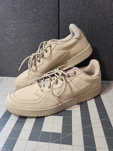 Adidas Originals Sneakers Uomo Beige Savanna Supercourt FV4656 Taglia 14 Ottime Condizioni