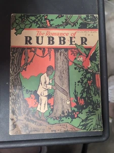 Antiguo libro The Romance of Rubber 1928, desde la perspectiva de un niño  - Imagen 1 de 10