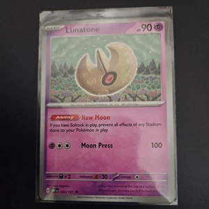 Lunatone 92/197 Pokémon TCG Obsidian Flames Uncommon 2023 - Picture 1 of 6