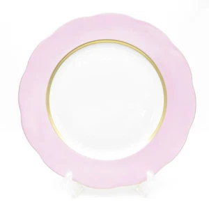 Herend CP01 20527 Silk Ribbon Plate 11in Gold Porcelain Dinnerware Excellent Aut - Picture 1 of 7