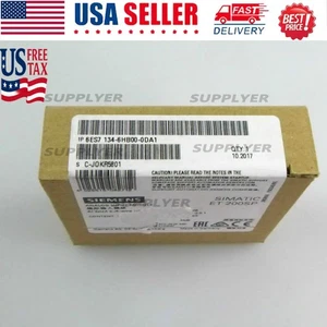 New Siemens 6ES7134-6HB00-0DA1 ET 200SP Analog input module 6ES7 134-6HB00-0DA1 - Picture 1 of 4