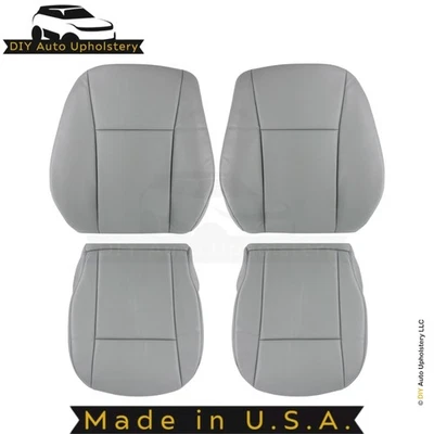 2010-2013 For Ford Transit Leatherette Front Replacement Seat Covers Gray - Image 1 of 4