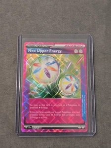 Neo Upper Energy 162/162 SV05: Temporal Forces Pokemon Card NM 162/162 - Picture 1 of 3