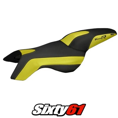 BMW K1300R 2009-2012 2013 2014 2015 2016 Seat Cover Tappezzeria Yellow Black - Изображение 1 из 4